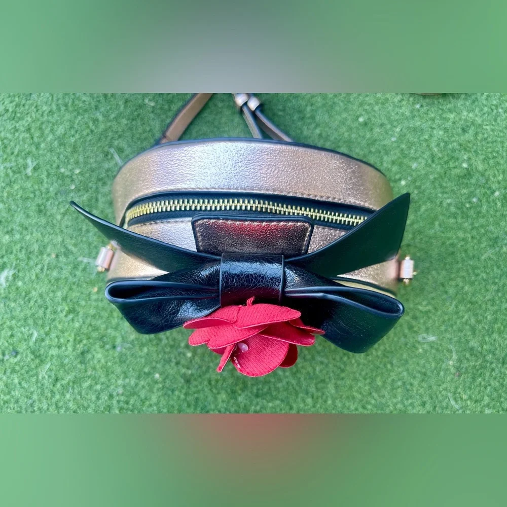 Danielle Nicole x Disney Belle Enchanted Rose Crossbody Bag - Rare - Picture 6 of 9